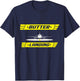 BUTTER Landing! Flight Simulator T-Shirt - T-Shirt | Navy