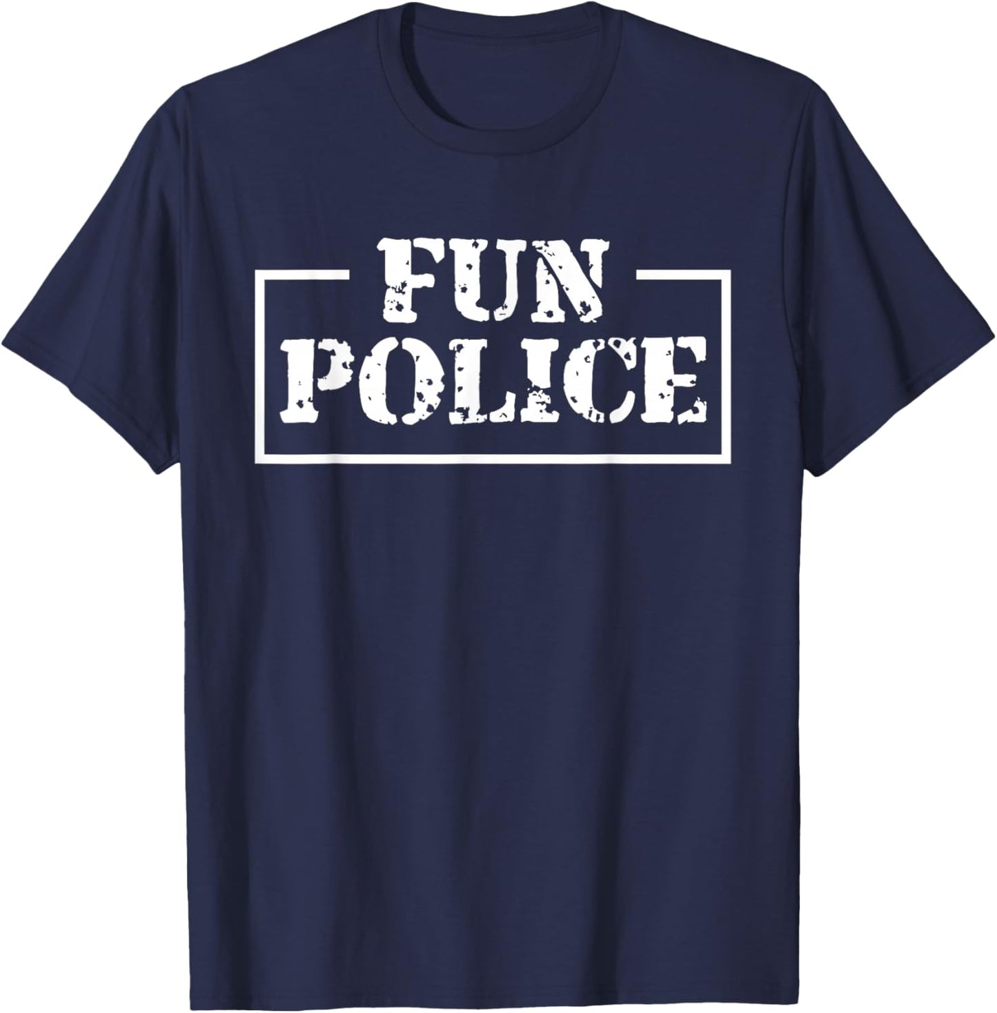 Dance Chaperone Fun Police Dancing Sheriff State Cop T-Shirt - T-Shirt | Navy