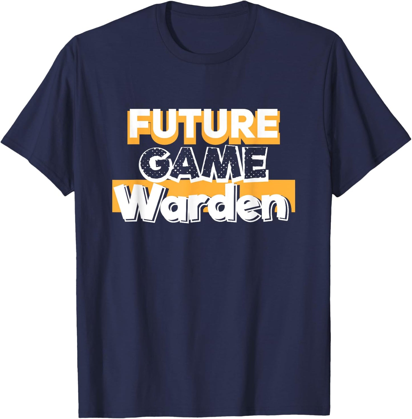 Future Game Warden Kids Youth Gift T-Shirt - T-Shirt | Navy