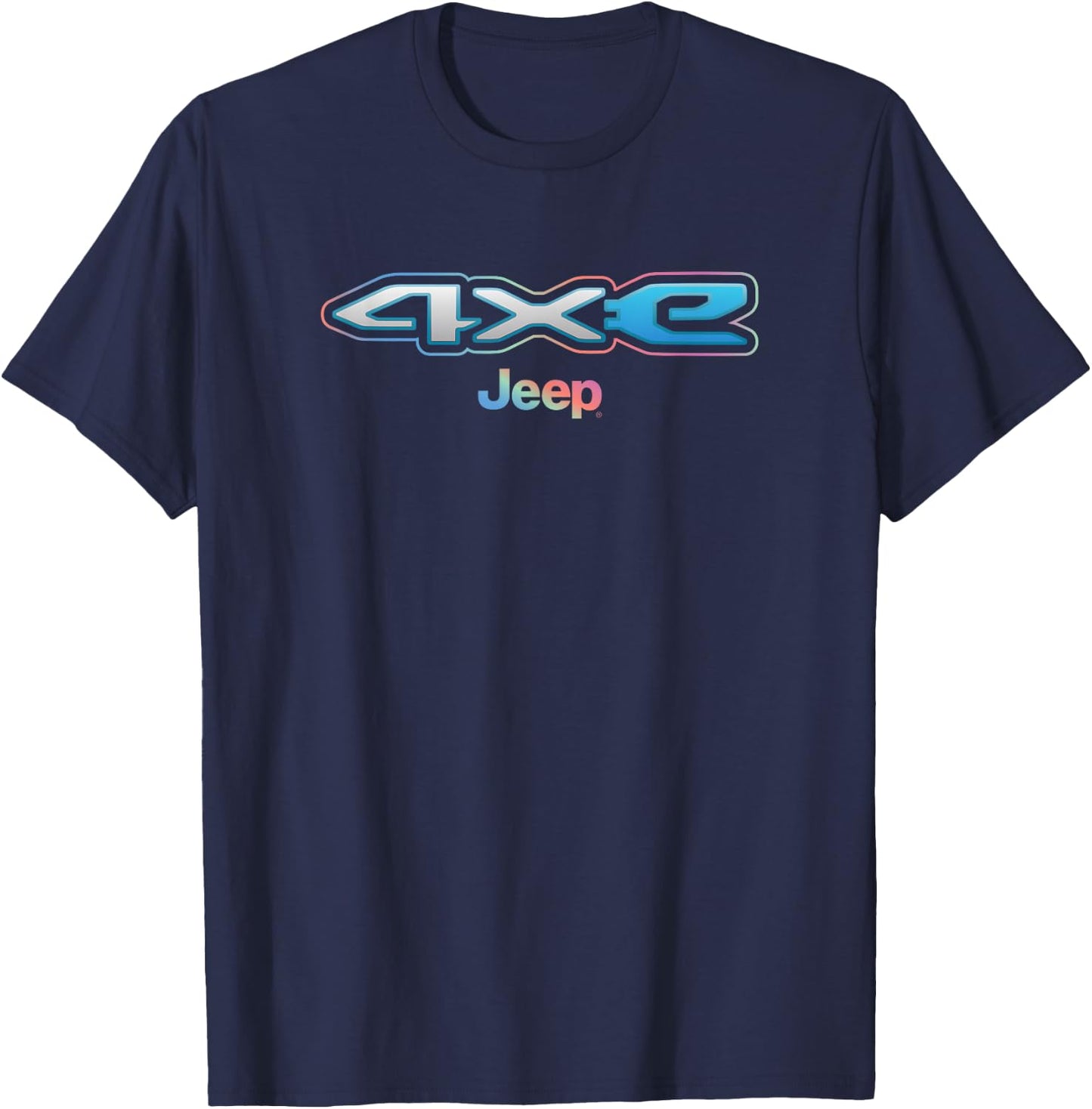 Jeep 4xe Multi-Color T-Shirt - T-Shirt | Navy