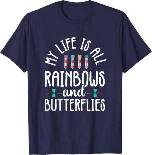 Rainbow Butterflies Phlebotomist Phlebotomy technician Nurse