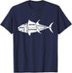 Kawaii Japan Sushi Sashimi Fish Cutting Anatomy Gift T-Shirt - T-Shirt | Navy