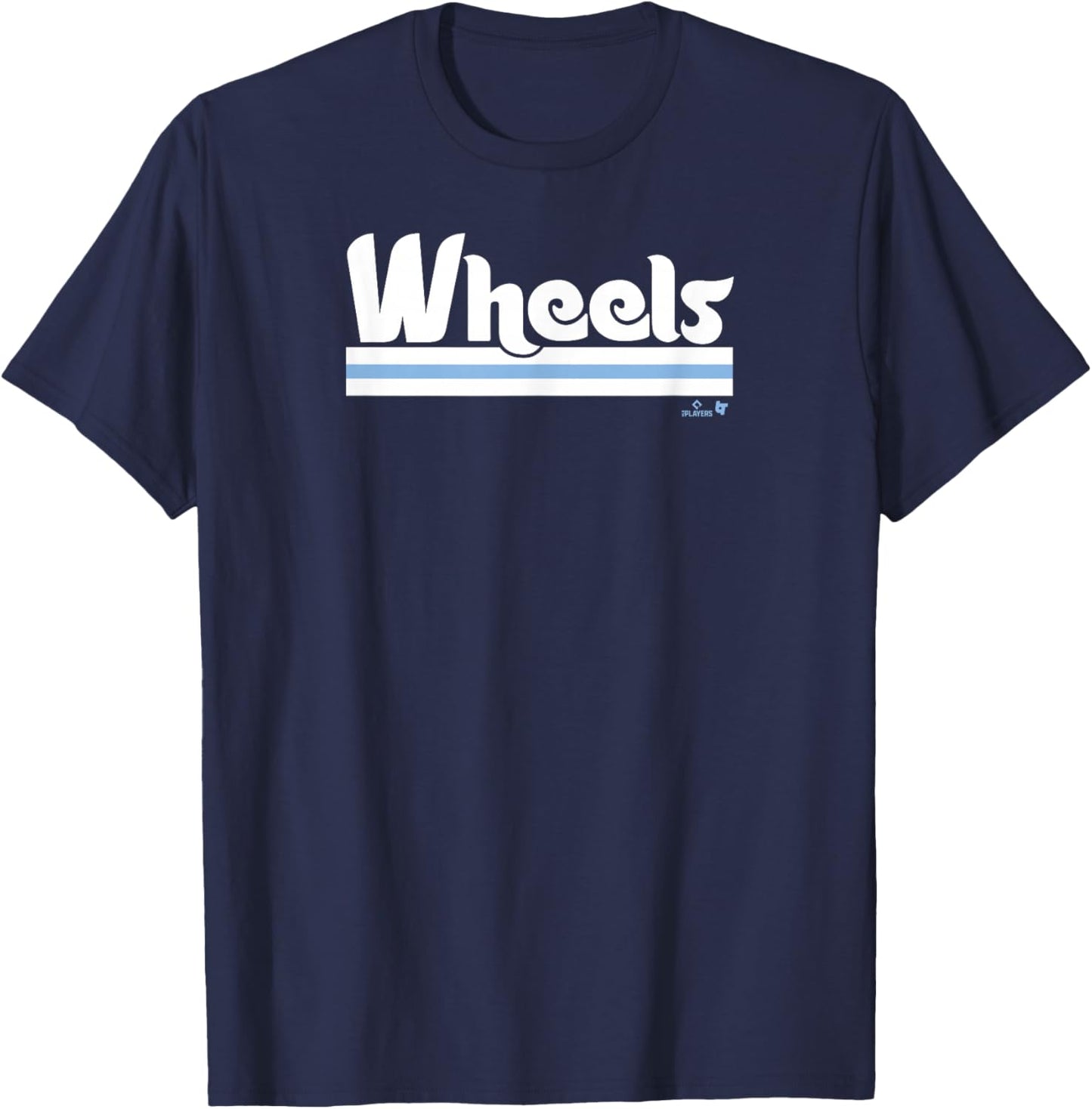 BreakingT Zack Wheeler - Wheels - Philadelphia Baseball , Small T-Shirt - T-Shirt | Navy