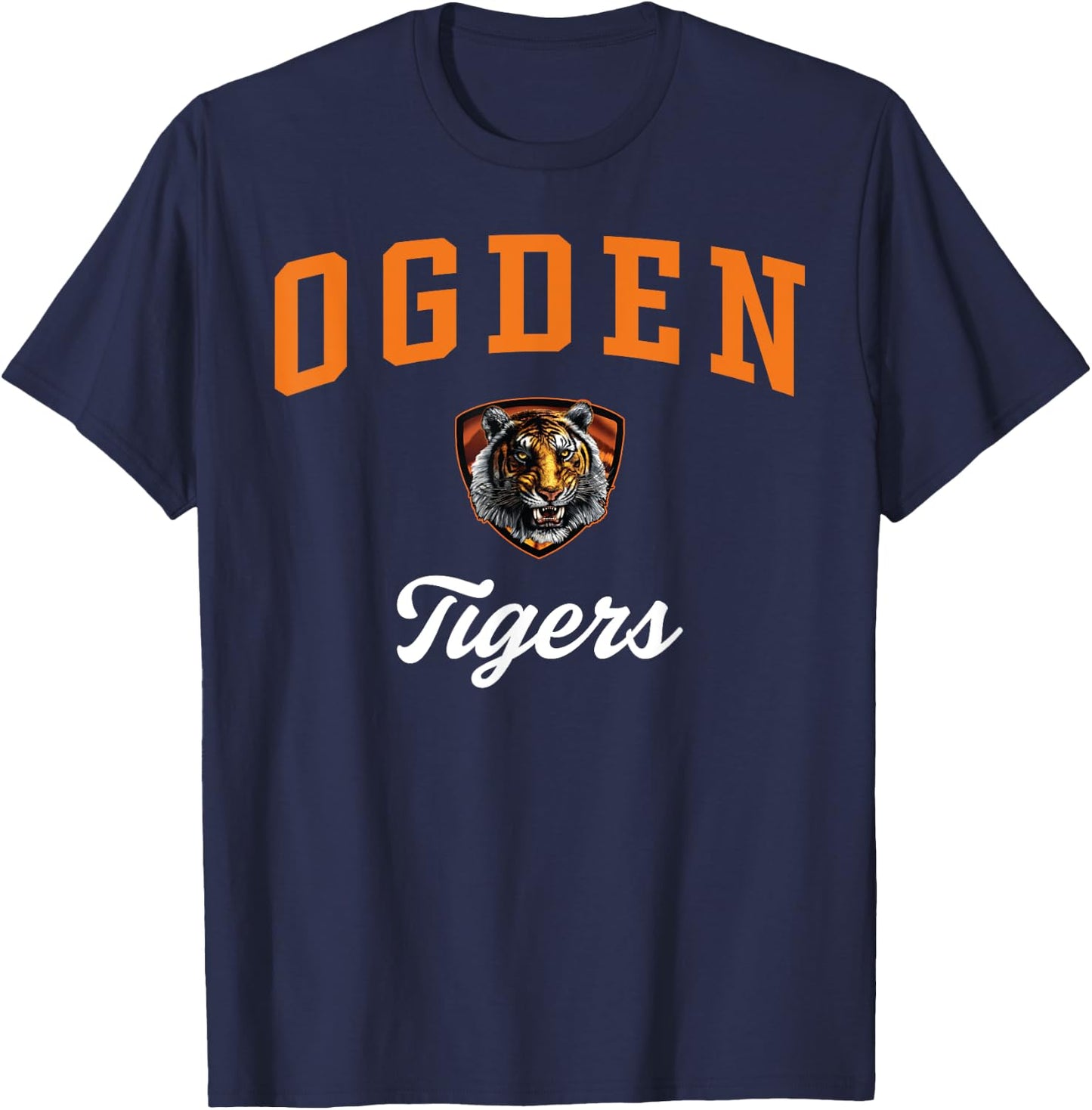 Ogden High School Tigers T-Shirt - T-Shirt | Navy