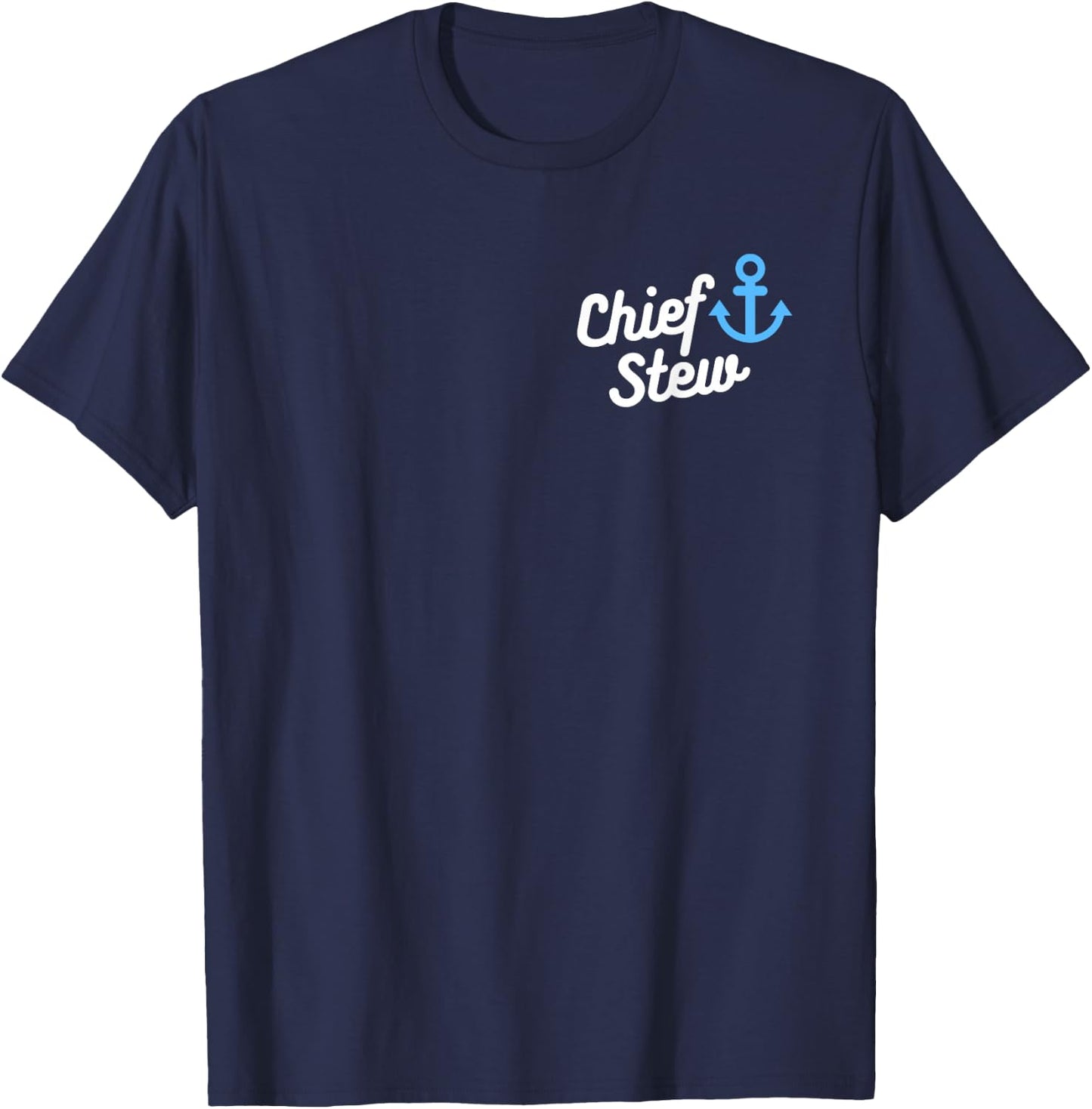Chief Stew - Yacht Crew Uniform (Chief stewardess) T-Shirt - T-Shirt | Navy