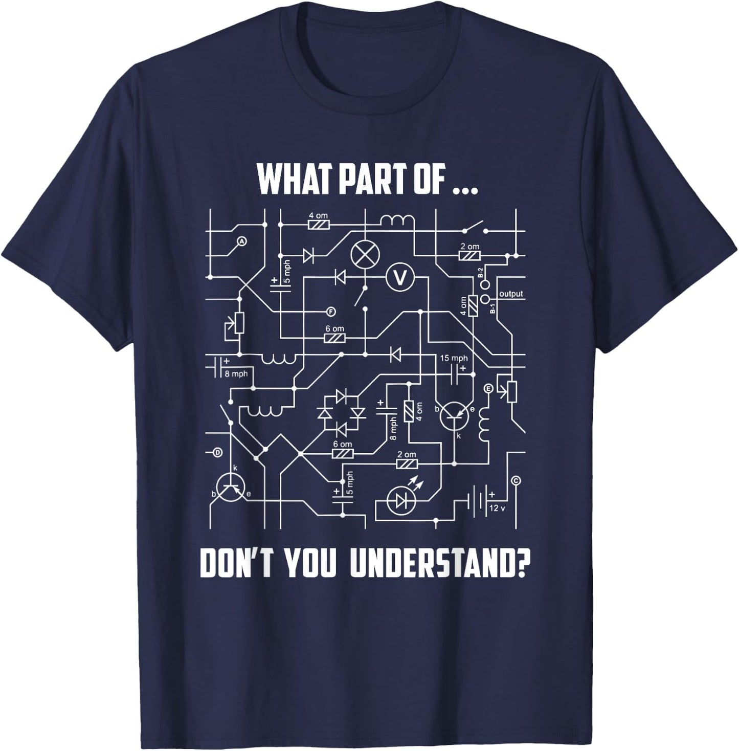 Electrical Engineering Shirts Electrical Engineer Gifts Men T-Shirt - T-Shirt | Navy