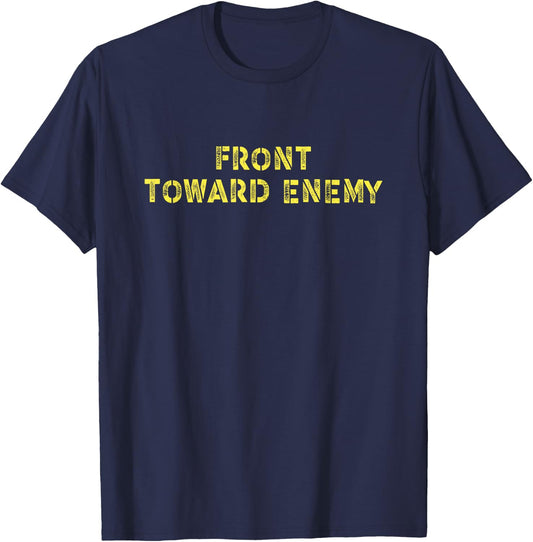 Military Front Toward Enemy Claymore Mine T-Shirt - T-Shirt | Navy