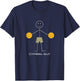 Funny Cymbal Guy Boy Cymbal Player T-Shirt - T-Shirt | Navy