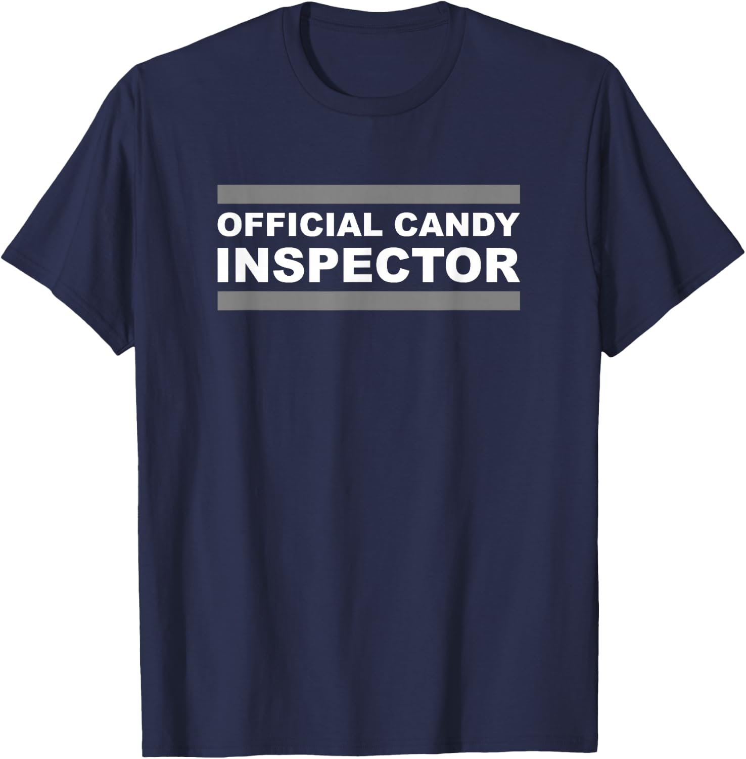 Official Candy Inspector T-Shirt - T-Shirt | Navy