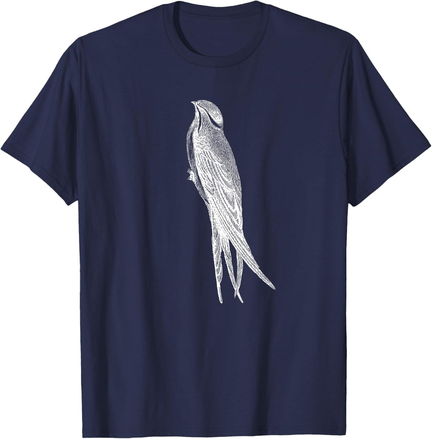 Cliff Swallow Shirt American Swallow Martin Swift Bird T-Shirt - T-Shirt | Navy