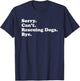 Funny Dog Rescue Gift Women Boys or Girls T-Shirt - T-Shirt | Navy