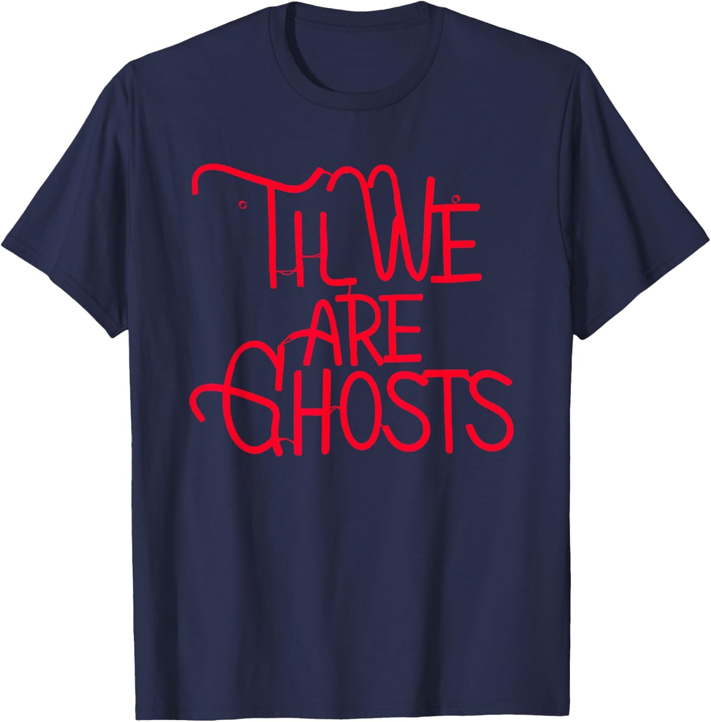 Til We Are Ghosts Apparel T-Shirt - T-Shirt | Navy