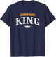 Corn Dog King Funny Hotdog Food Quote For A Corndog Lover T-Shirt - T-Shirt | Navy
