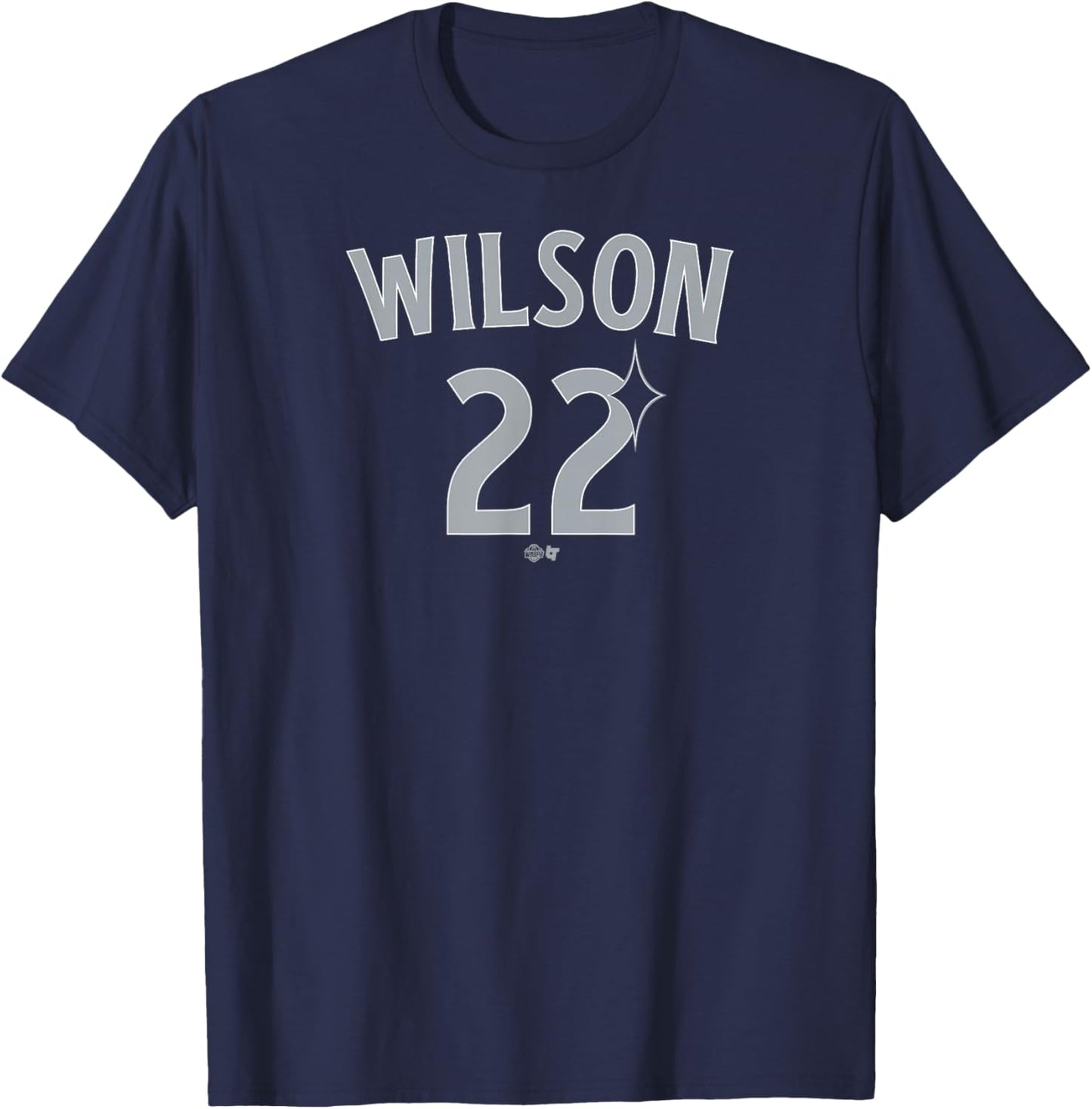 A'ja Wilson: LV 22 - Las Vegas Basketball T-Shirt - T-Shirt | Navy