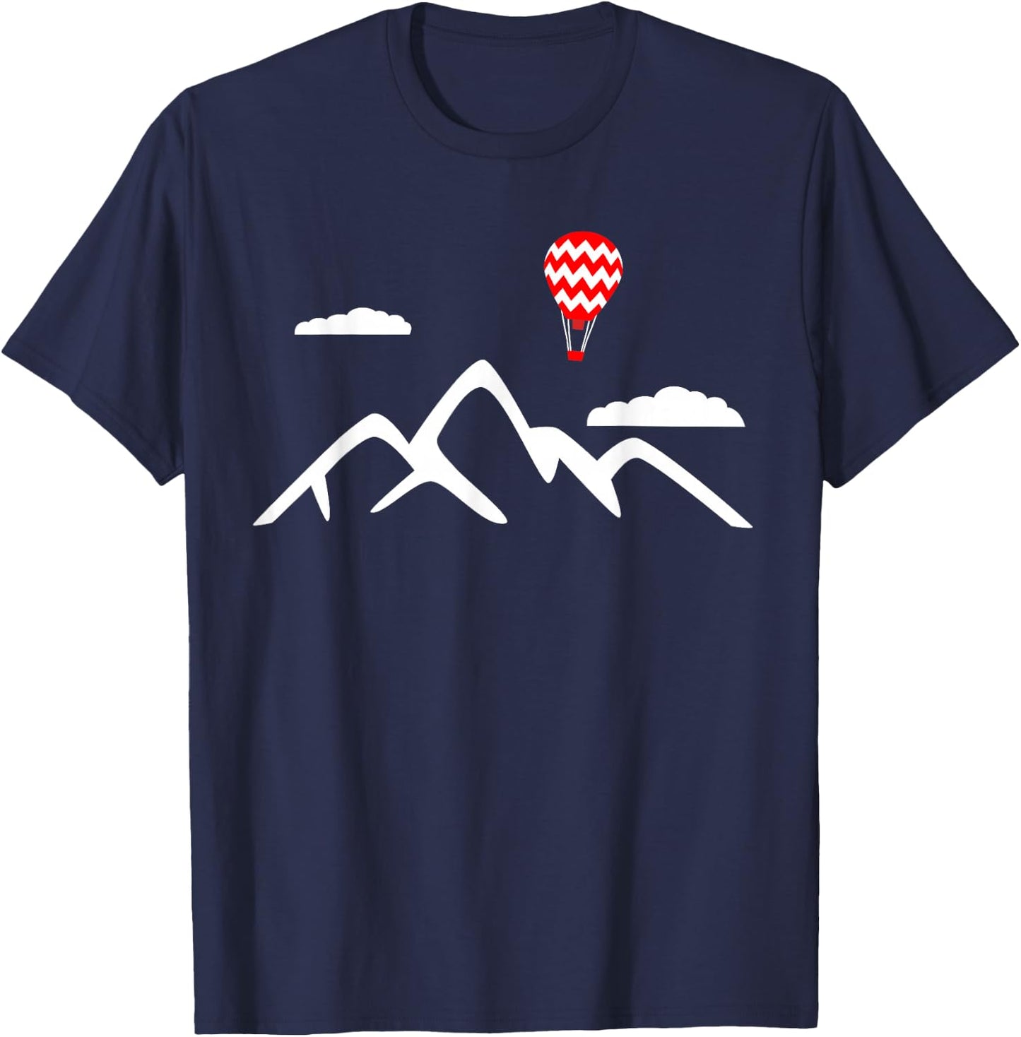 Hot air balloon ride balloonist hot air balloon T-Shirt - T-Shirt | Navy