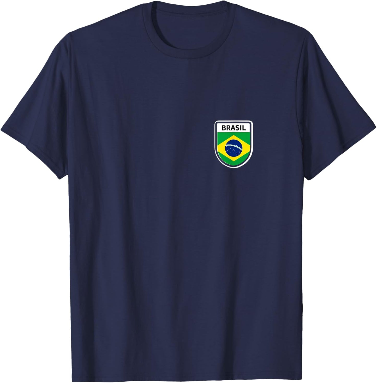 Flag Brasil T-Shirt - T-Shirt | Navy