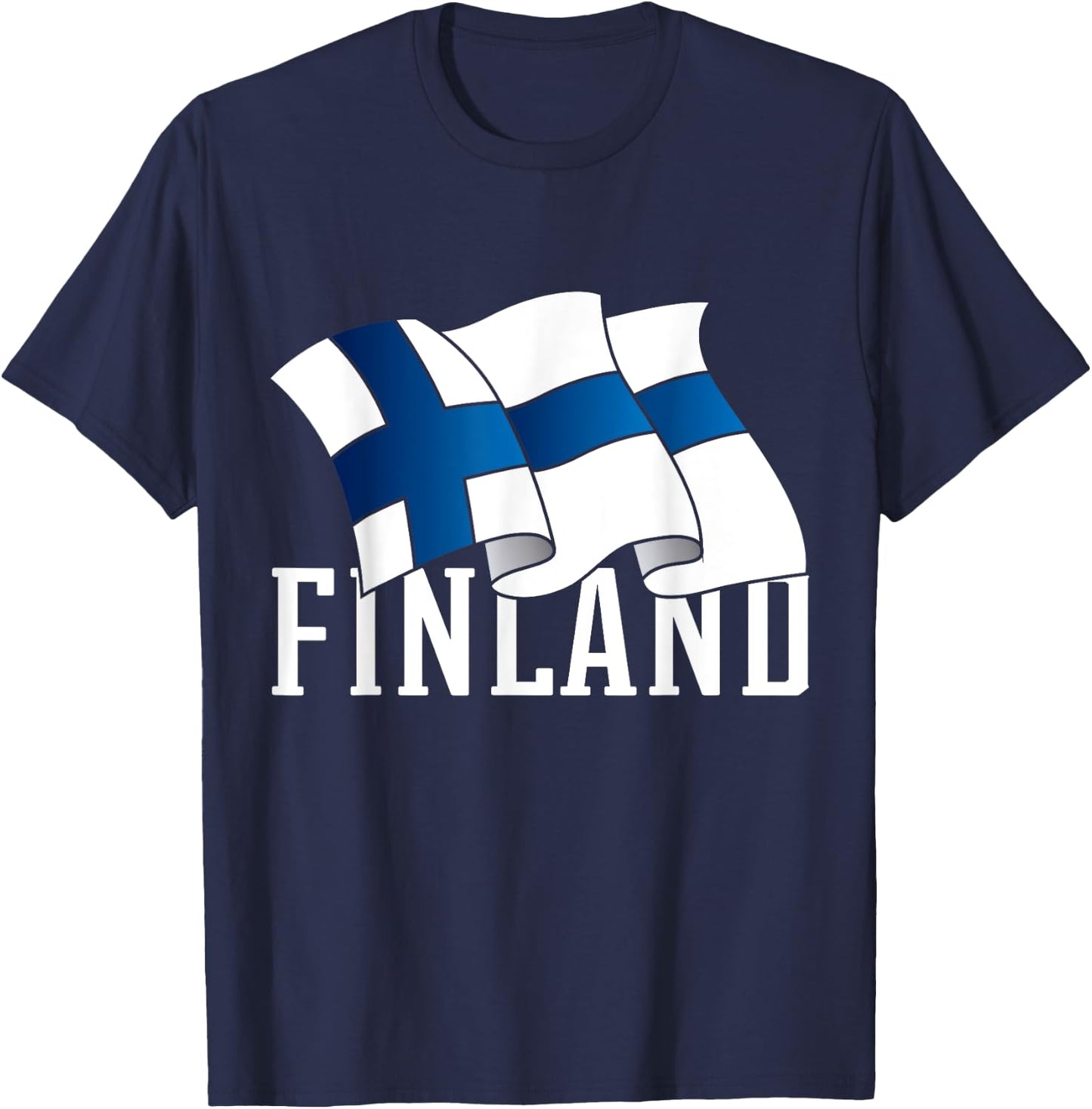 Finnish Pride Finland Viking Gift Finland T-Shirt - T-Shirt | Navy