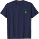 St Patricks Day Skull Flag Cheers Fuckers Double Side Print T-Shirt - T-Shirt | Navy