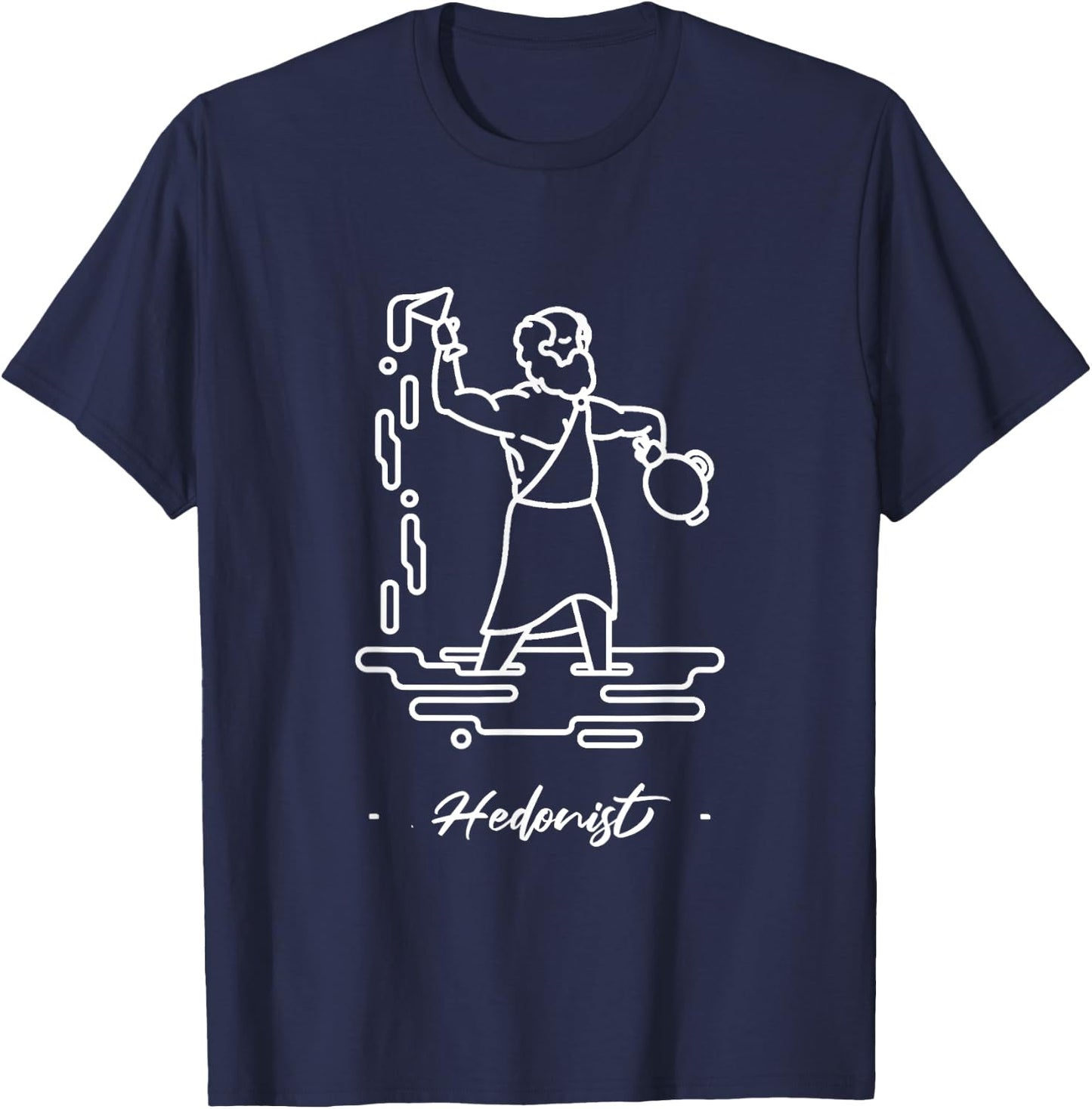 Hedonist T-Shirt - T-Shirt | Navy