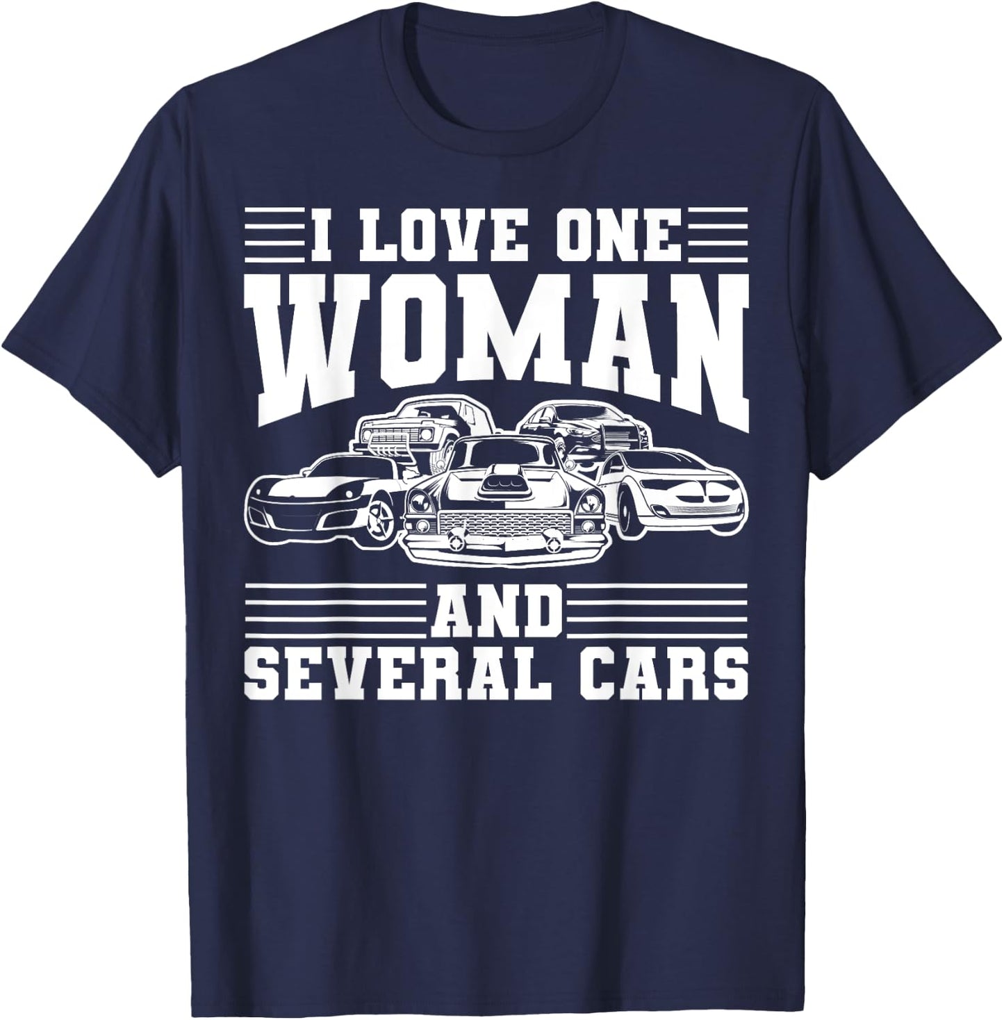 Funny Auto Mechanic Car Lover Gift Men Cool Car Enthusiast T-Shirt - T-Shirt | Navy