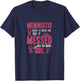 Meningitis Awareness survivor Girl Burgundy Ribbon T-Shirt - T-Shirt | Navy