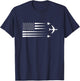 KC-135 Stratotanker F-15 Eagle T-Shirt - T-Shirt | Navy