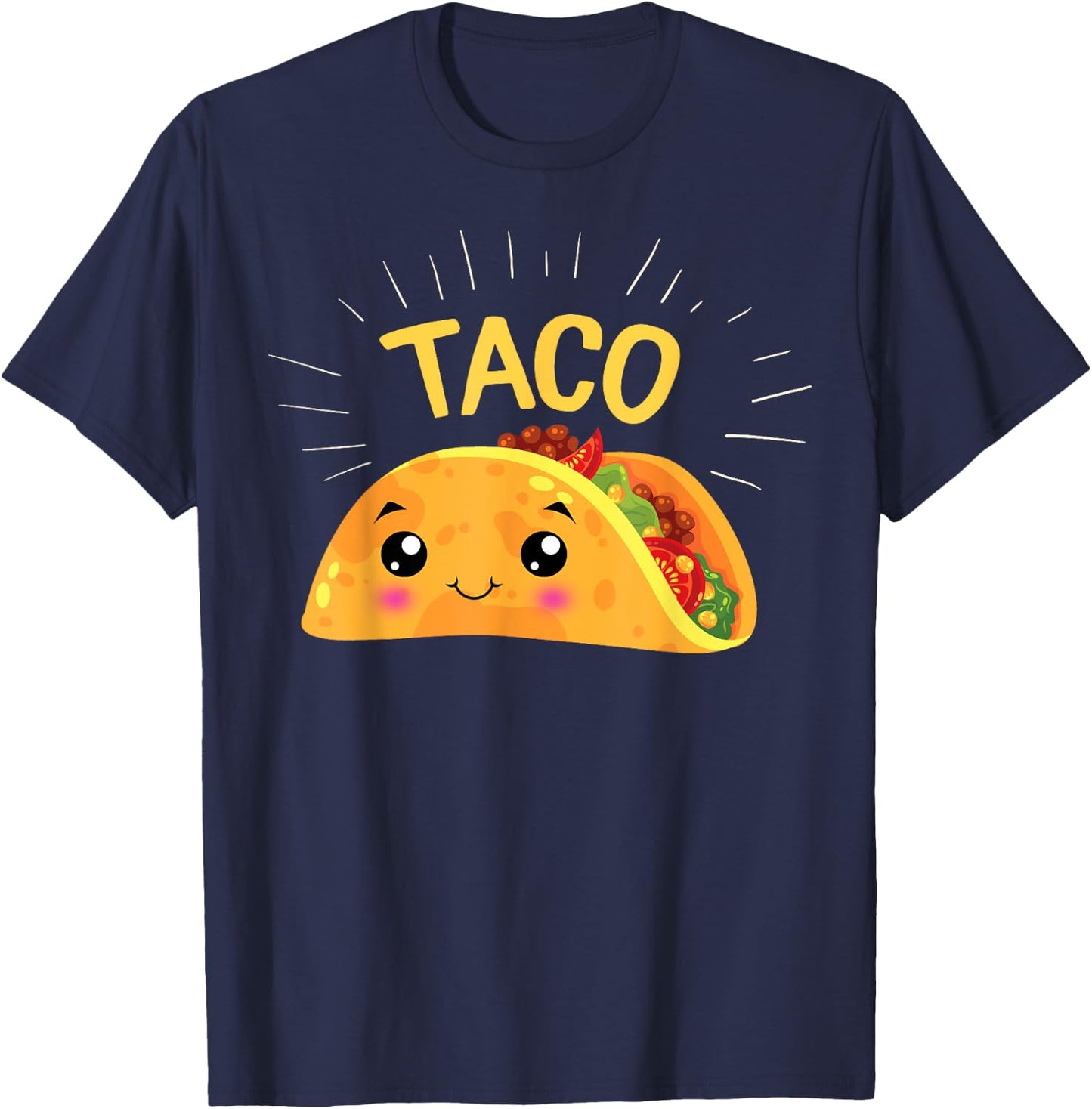 Taco And Taquito Matching Mommy Daddy And Me Mexican New Mom T-Shirt - T-Shirt | Navy