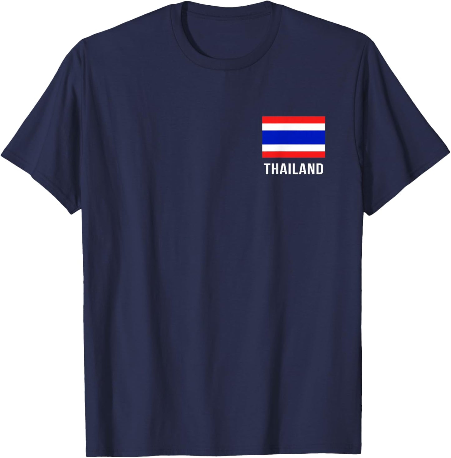 Thailand Flag Shirt | Thai T-Shirt - T-Shirt | Navy