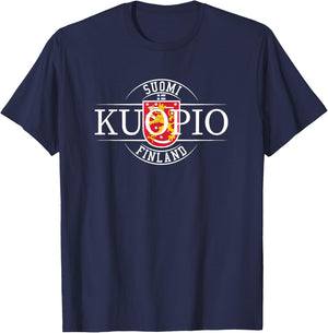 Kuopio Finland Suomi T-Shirt - T-Shirt | Navy