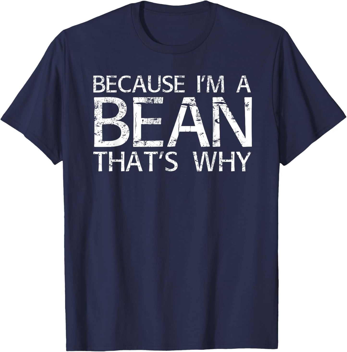 BEAN Gift Funny Surname Family Tree Birthday Reunion Idea T-Shirt - T-Shirt | Navy