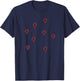 Bullet Holes T-Shirt - T-Shirt | Navy