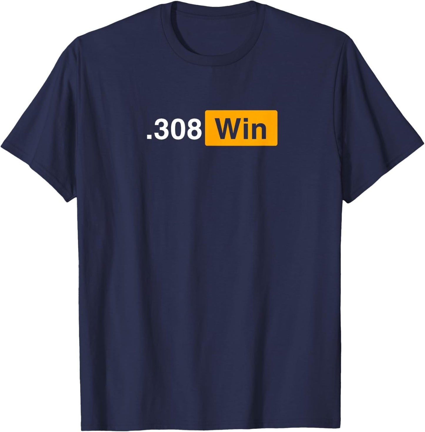 .308 Winchester - .308 Winchester - Long Range, Speed Steel T-Shirt - T-Shirt | Navy
