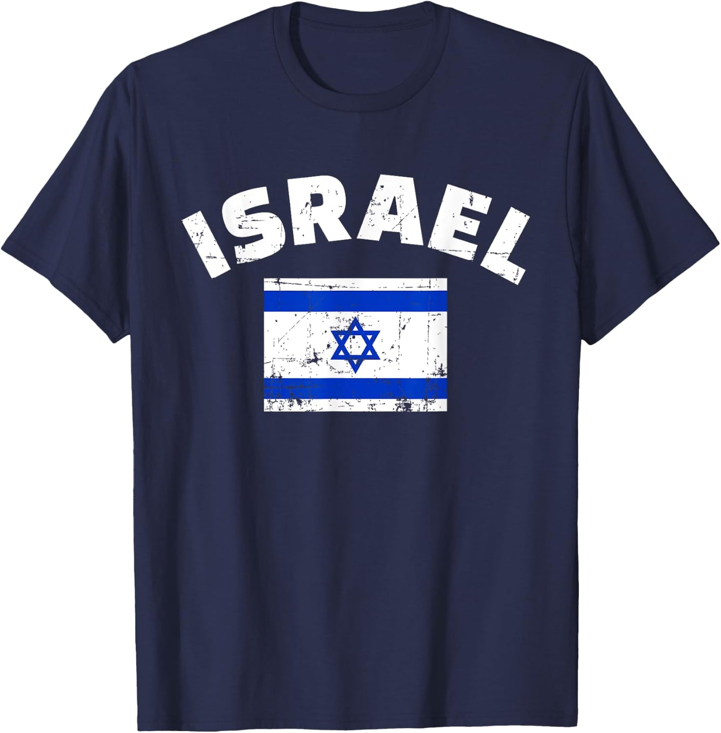 Israel flag T-Shirt - T-Shirt | Navy