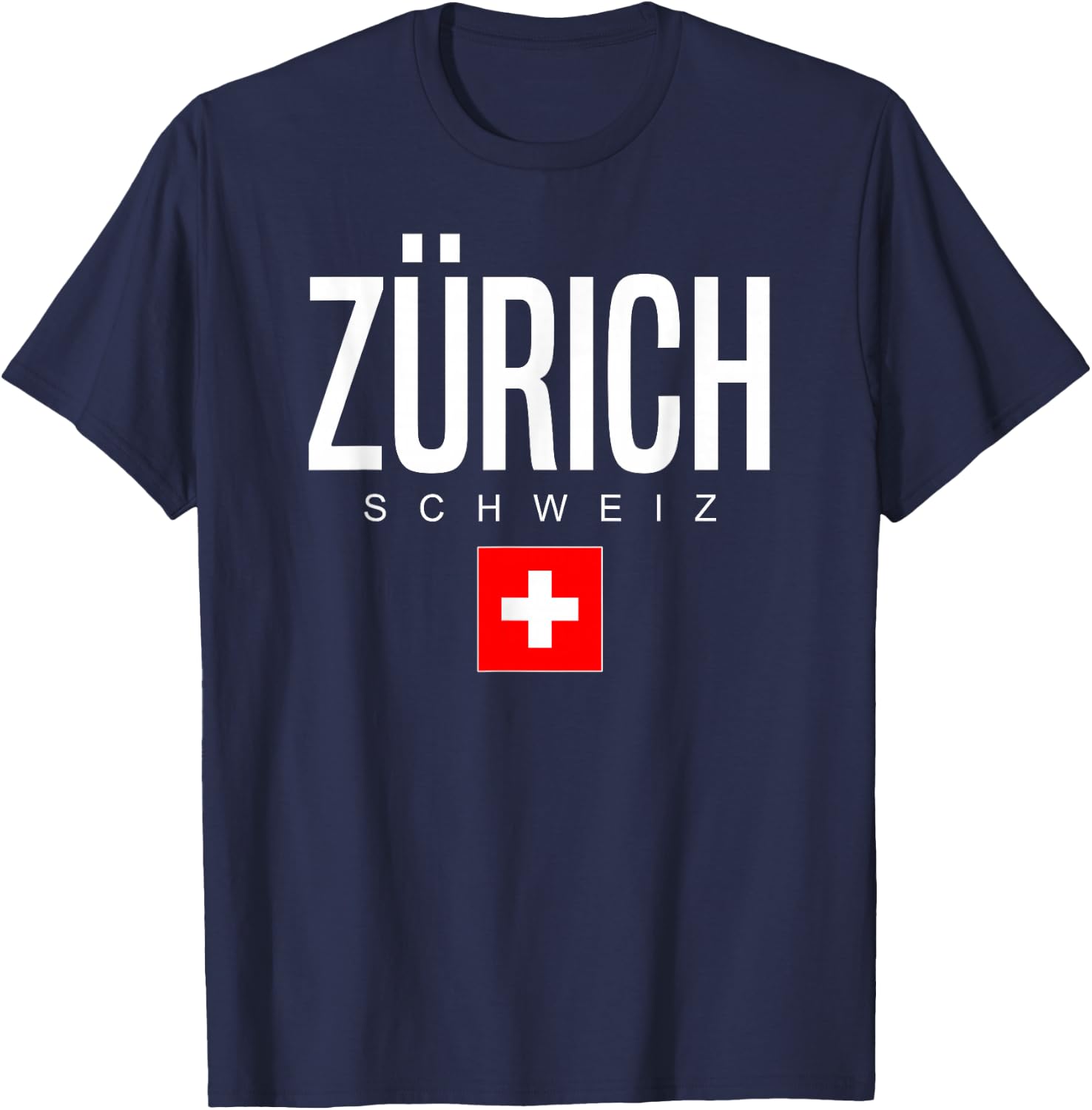 Zürich Switzerland T-Shirt - T-Shirt | Navy
