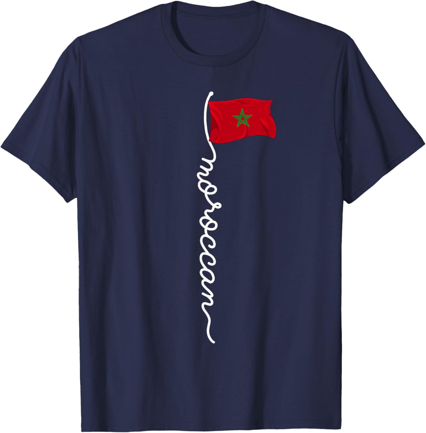Morocco Signature Moroccan T-Shirt - T-Shirt | Navy