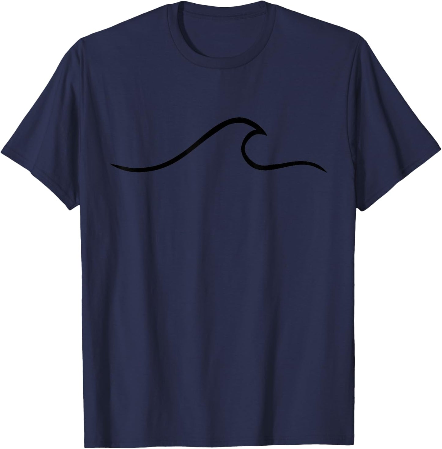 Surfer Surfing Wave Beach For Surfer Boy Girl Dude Surf T-Shirt - T-Shirt | Navy