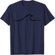 Surfer Surfing Wave Beach For Surfer Boy Girl Dude Surf T-Shirt - T-Shirt | Navy