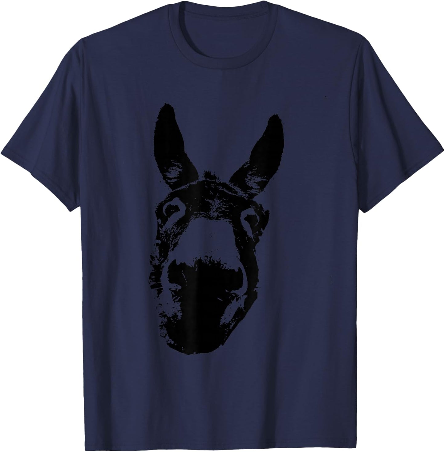 Donkey Face Costume T-Shirt - T-Shirt | Navy