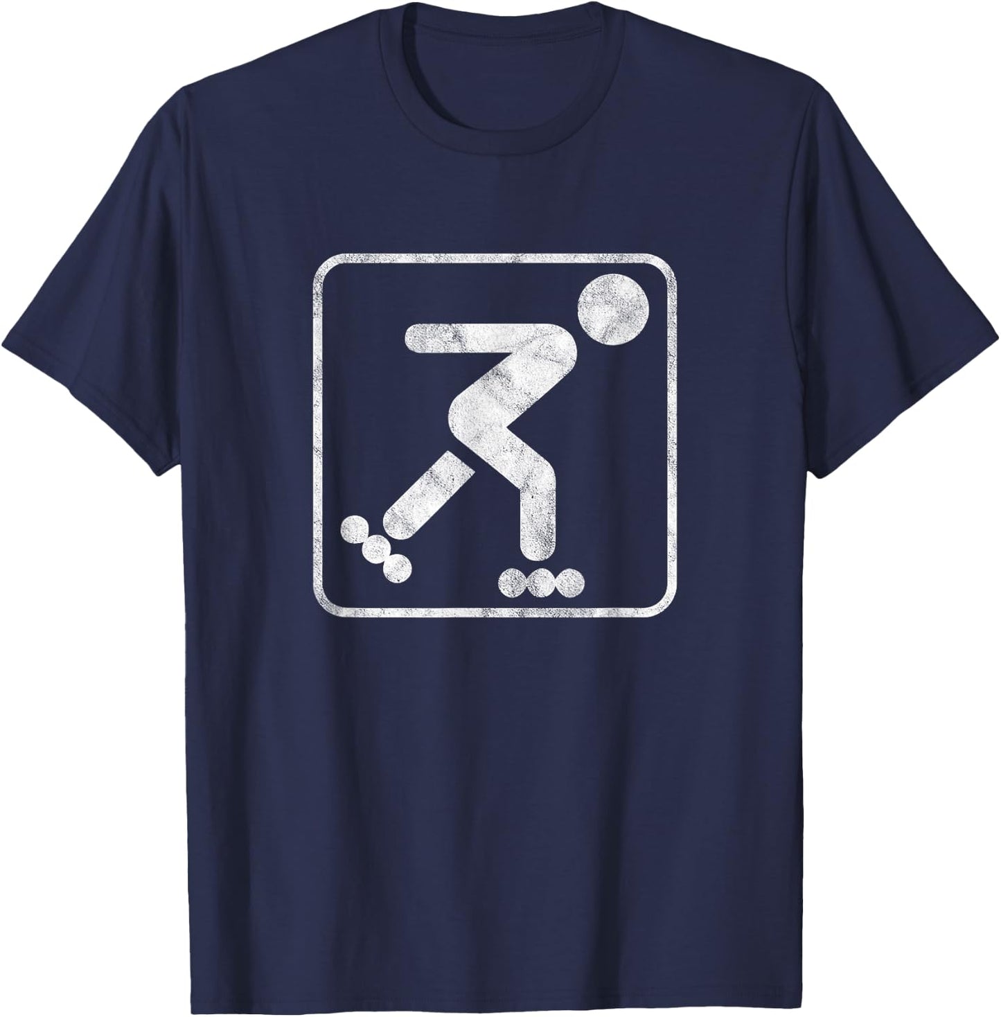 Sk8 Inline Roller Skates T-Shirt - T-Shirt | Navy