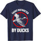 Duck Hunting Art Women Mallard Hunter Duck Hunting T-Shirt - T-Shirt | Navy