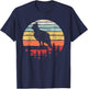 Vintage Retro Harpy Eagle T-Shirt - T-Shirt | Navy