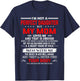 I'm not a perfect daughter but my mom loves me that's enough T-Shirt - T-Shirt | Navy