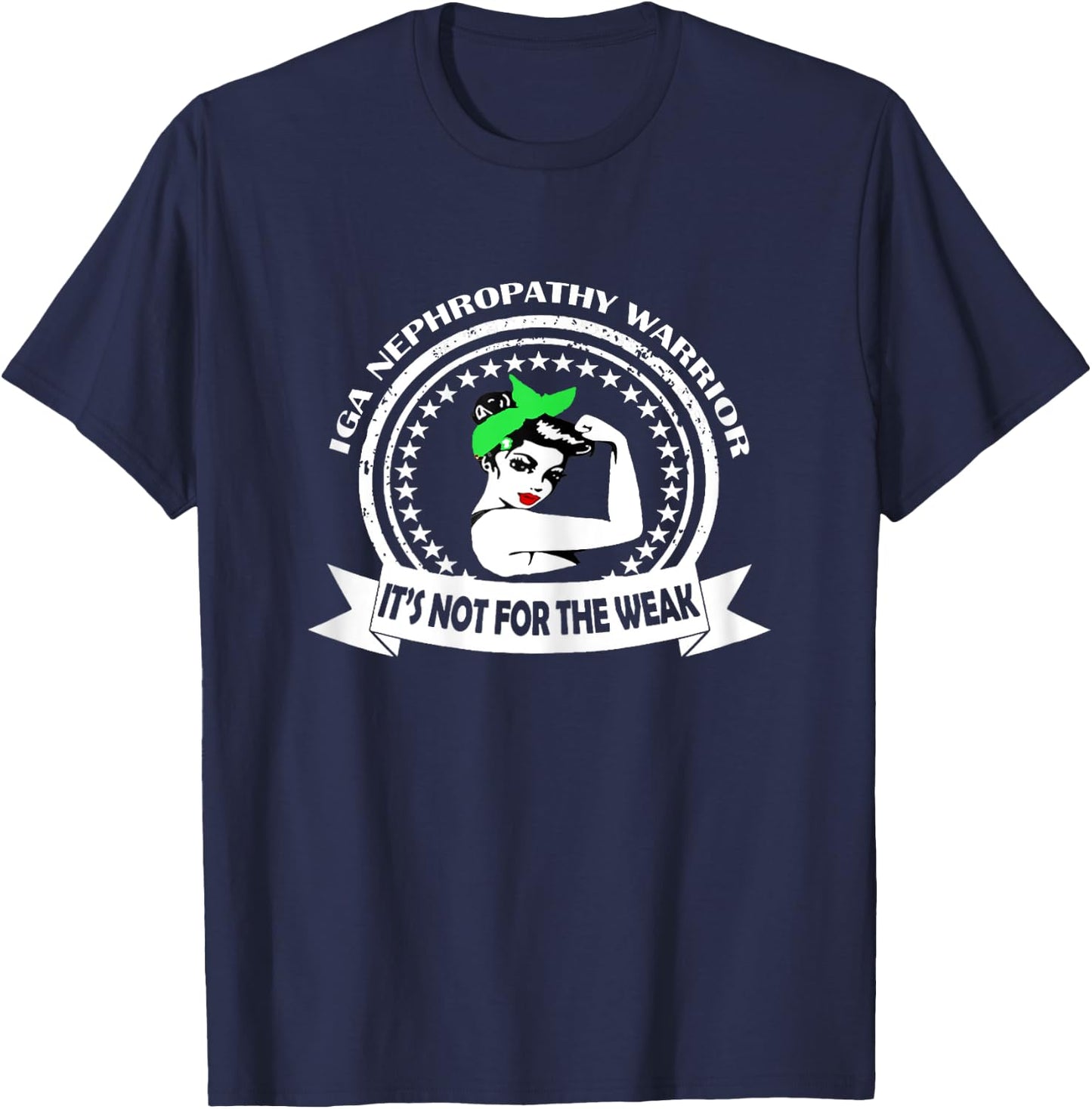 Iga Nephropathy Awareness T-Shirt - T-Shirt | Navy