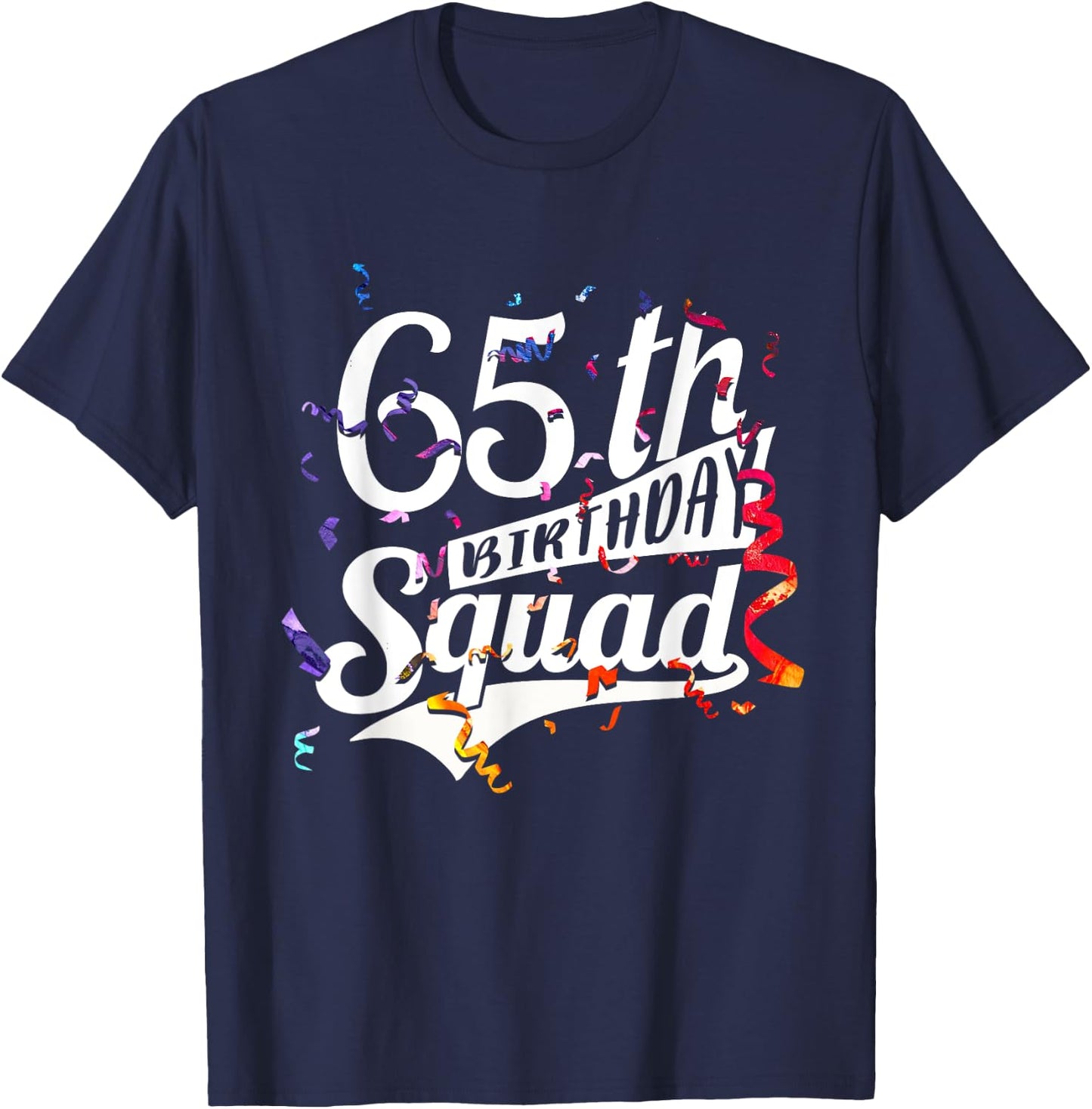 Funny 65th Birthday Women 1956 Squad T-Shirt - T-Shirt | Navy