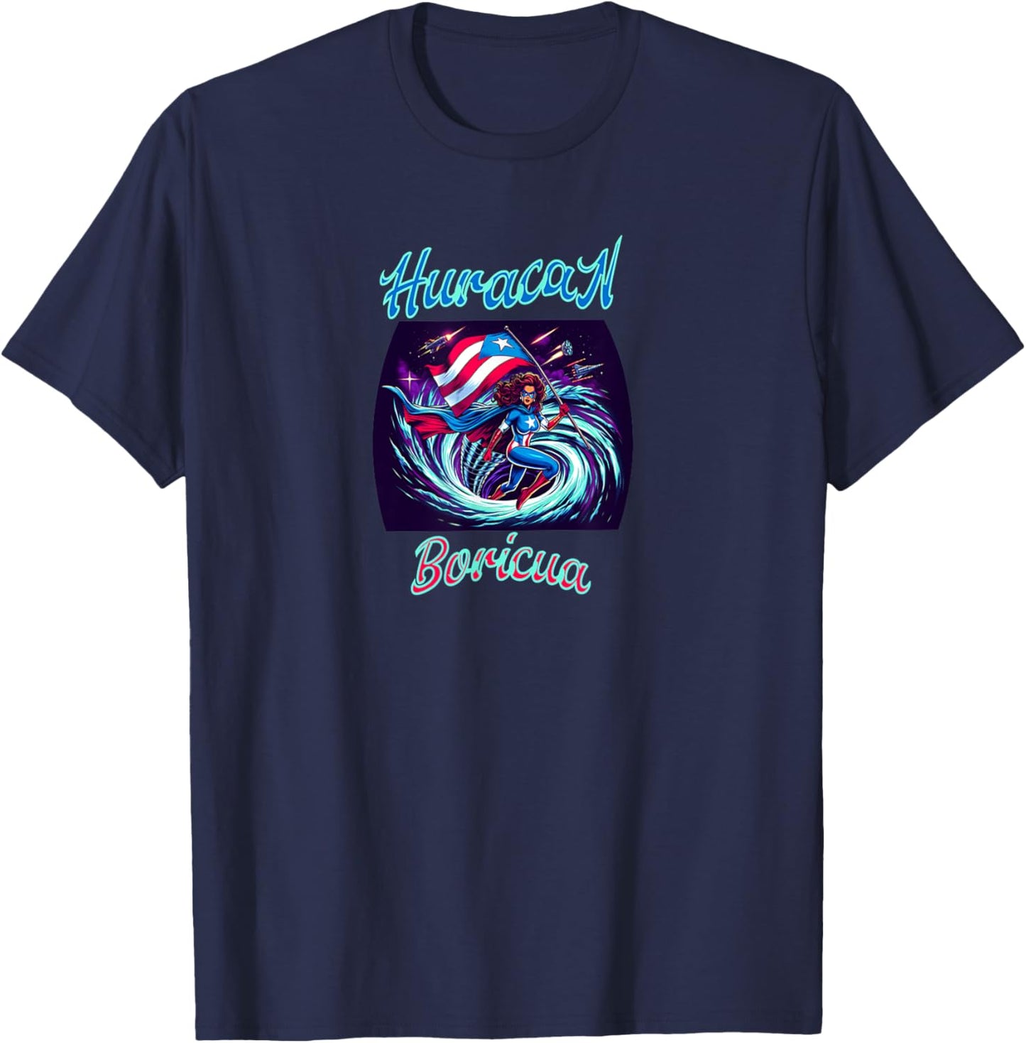 Maripily Super Hero T-Shirt - T-Shirt | Navy