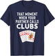 Funny Euchre Gift Partner T-Shirt - T-Shirt | Navy
