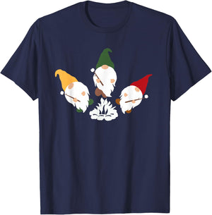 Gnome Campfire T-Shirt - T-Shirt | Navy
