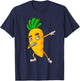 Funny Dabbing Carrot Gift | Cute Vegetable Lover Men Women T-Shirt - T-Shirt | Navy