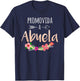 Promovida A Abuela Spanish Pregnancy Announcement Grandma T-Shirt - T-Shirt | Navy