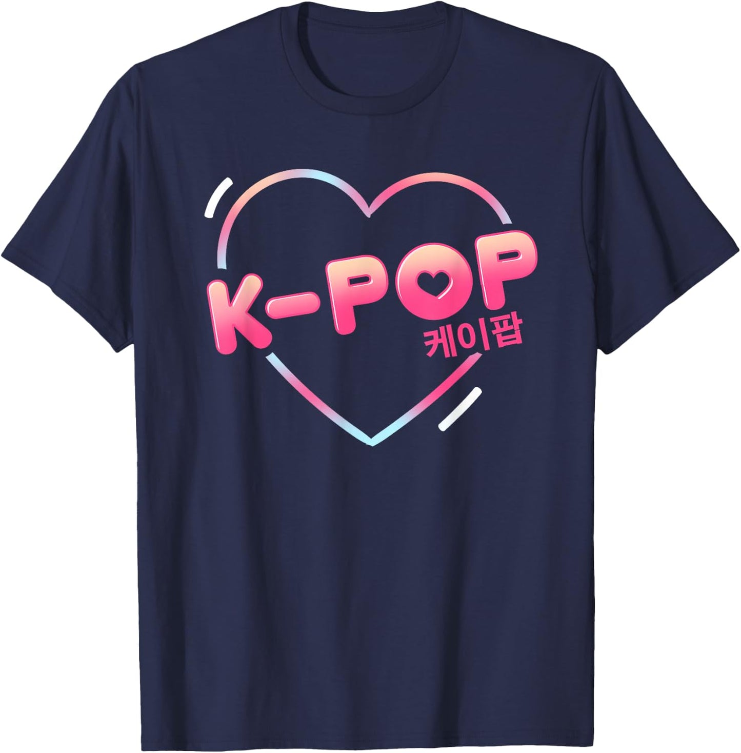 K-Pop Korean Music Vintage Gift T-Shirt - T-Shirt | Navy
